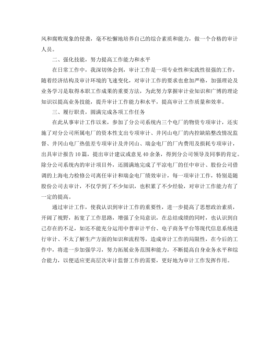 审计个人年度总结_第3页