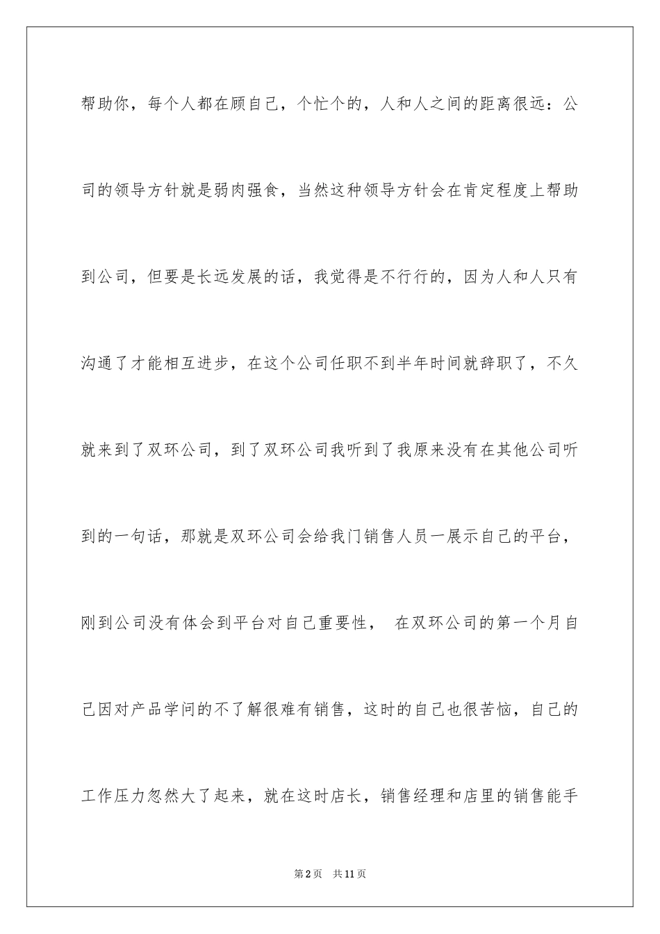 2024IT销售人员个人总结_第2页