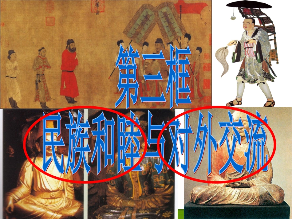 第三框民族和睦与对外交流_第1页