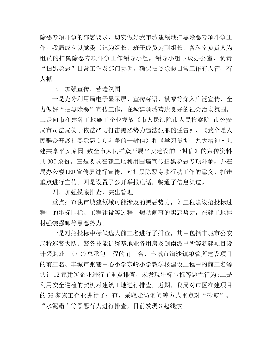 2020年扫黑除恶专项斗争工作总结 _第3页