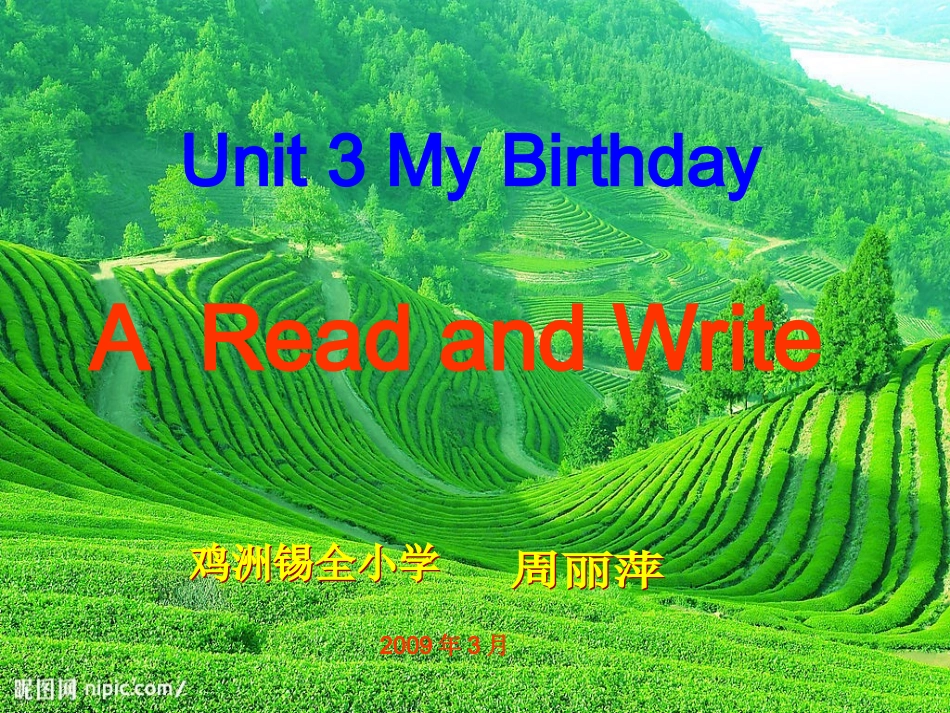 五下unit3Areadandwrite(周丽萍）课件_第2页