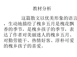 《槐乡五月》