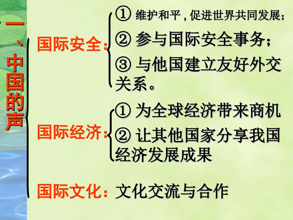 第二十课世界舞台上的中国1_第3页