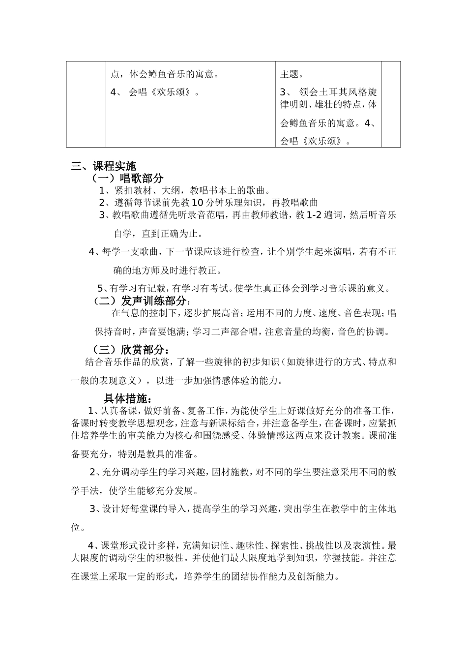 七年级音乐课程纲要_第3页