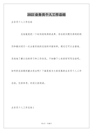 2024业务员个人工作总结_32
