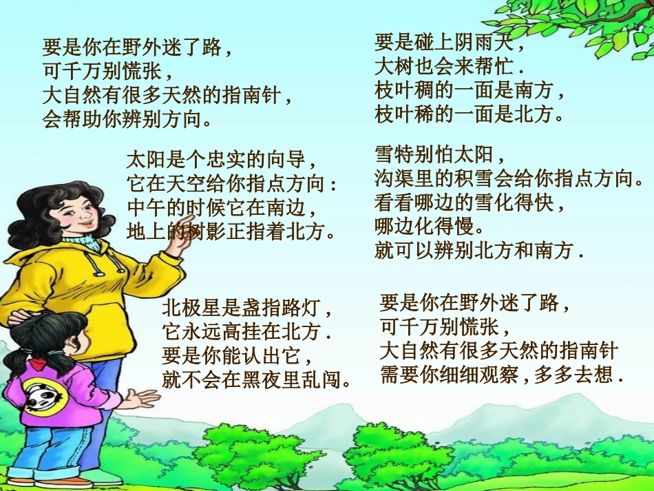 要是你在野外迷了路（上课）_第3页