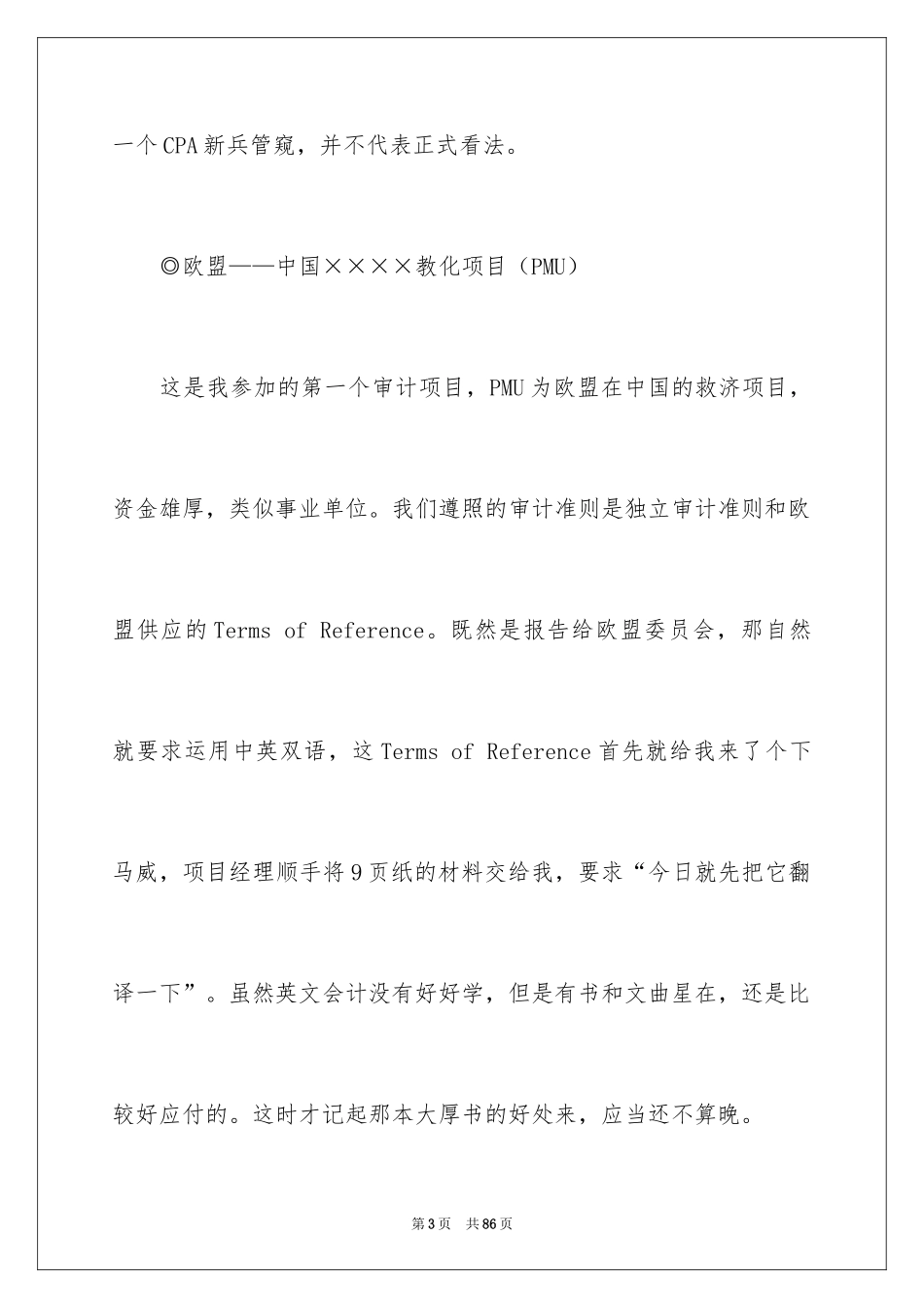 2024会计事务所实习报告_6_第3页