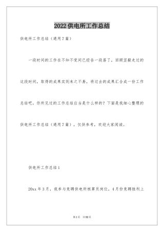 2024供电所工作总结_1