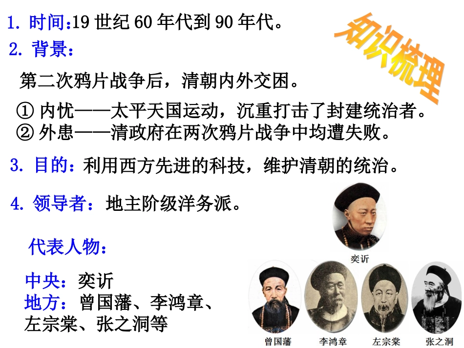 洋务运动与近代民族工业的发展（课件）_第2页