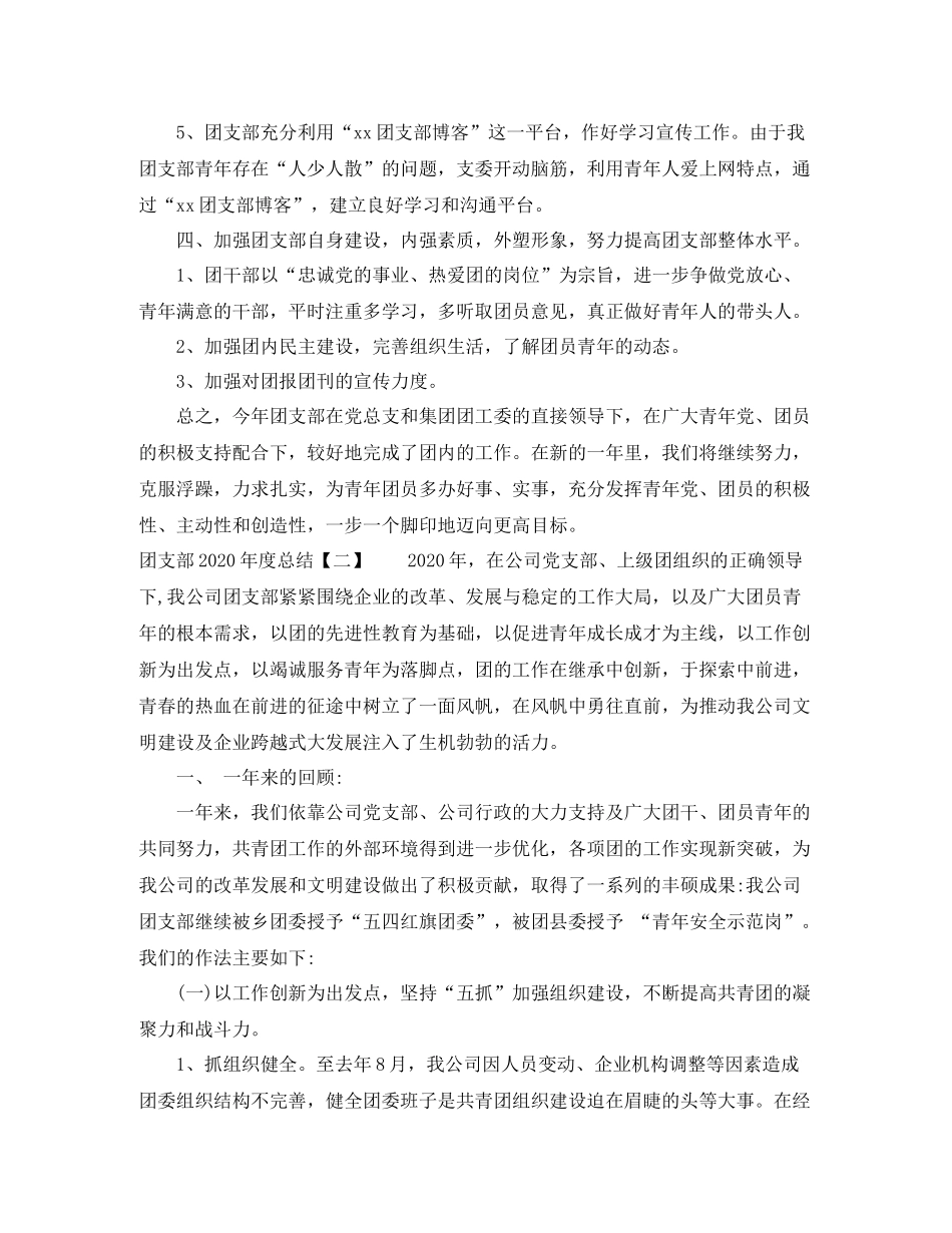 团支部年度总结_第3页