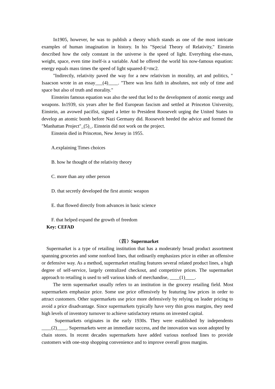 补全短文专项训练_第3页