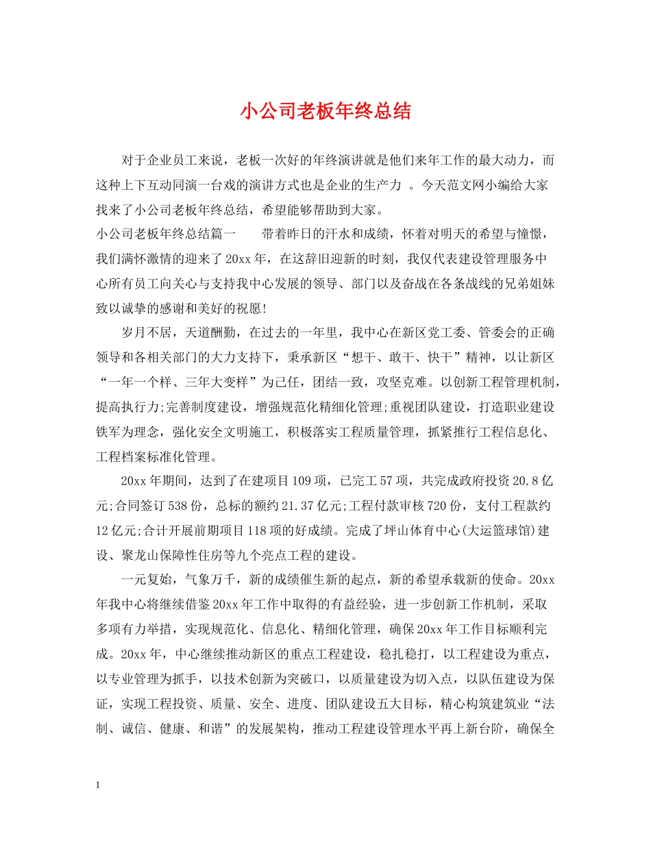 小公司老板年终总结_第1页