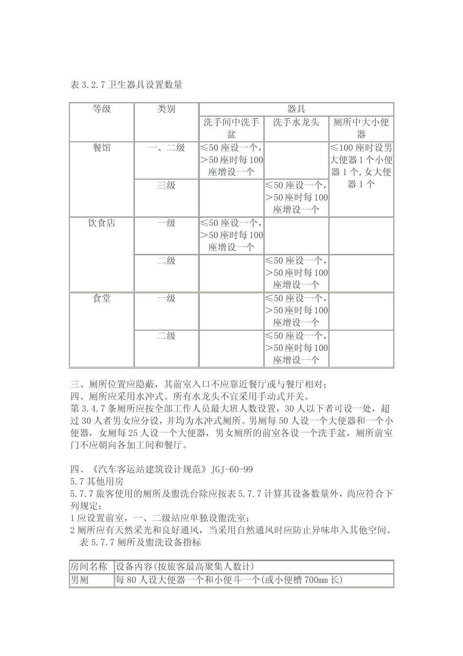 建筑物内厕所设计规范汇总 _第2页