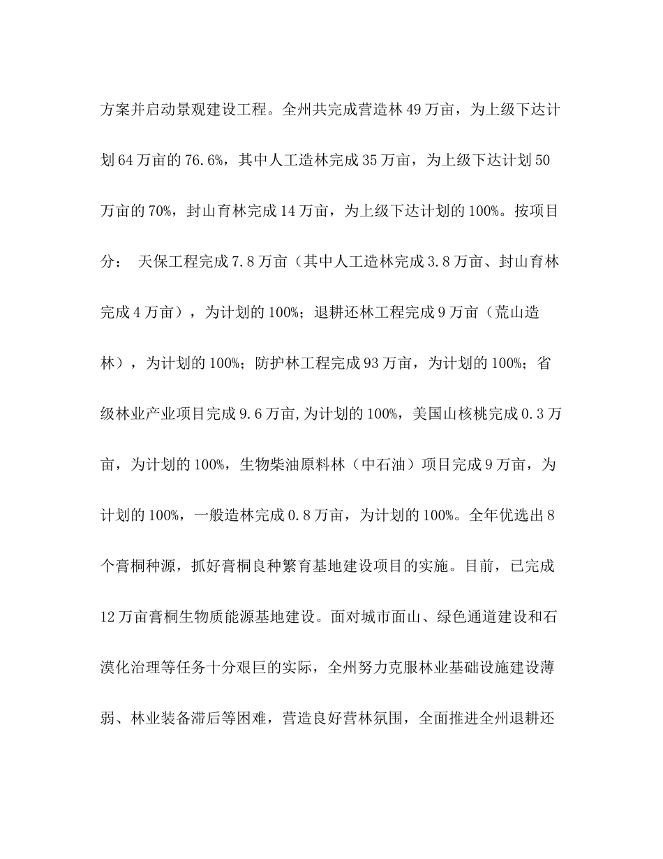 州林业局年督查工作总结及自查报告_第3页