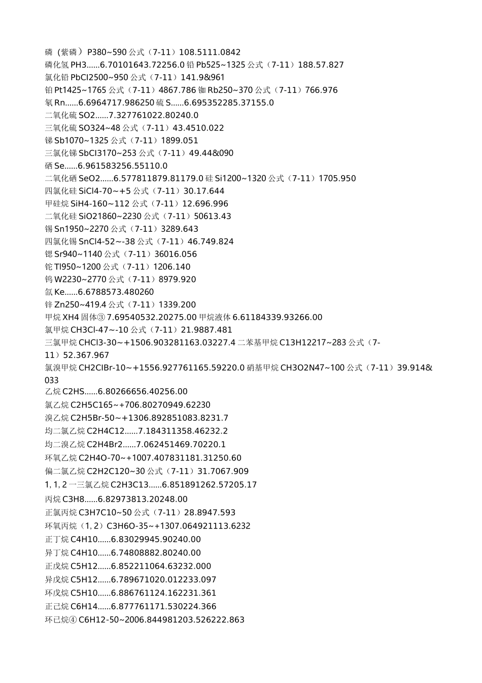 Antoine方程安托因方程_第3页