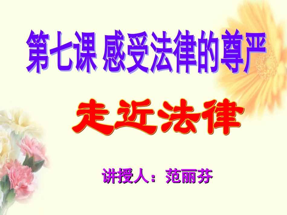 走近法律课件_第2页