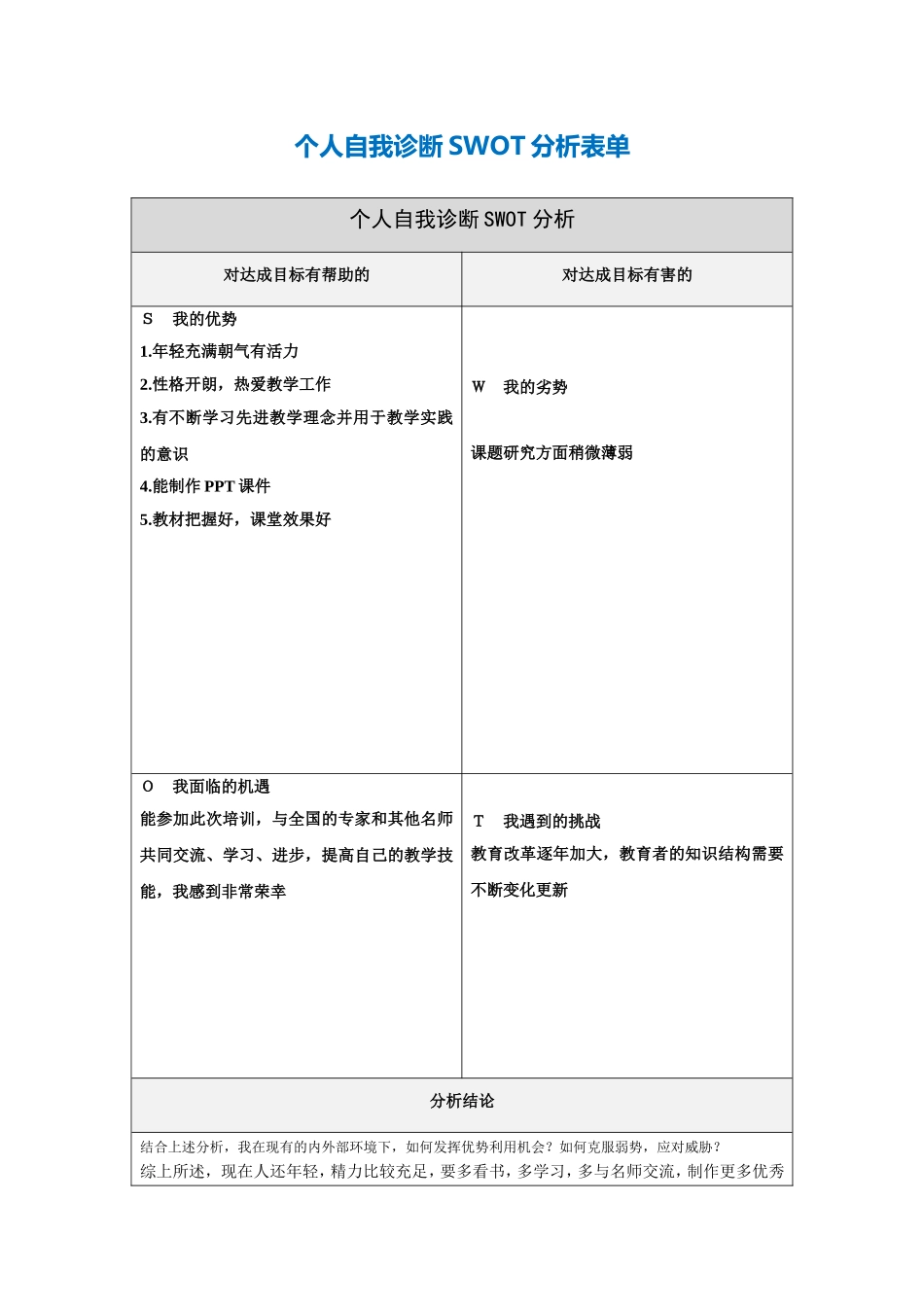 高升唐颖个人诊断_第1页