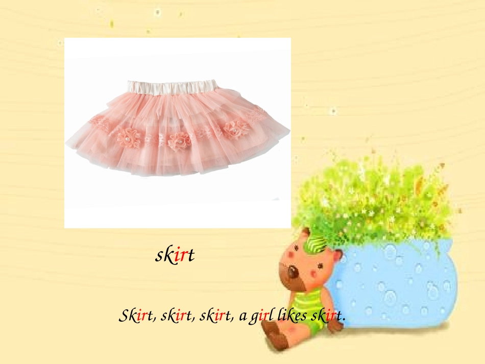 2014pep新版四年级下册unit5my_clothes_A课件_第3页
