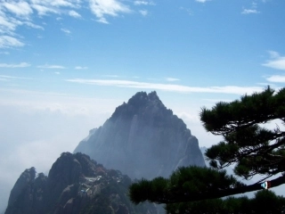 爬天都峰三年级语文课件