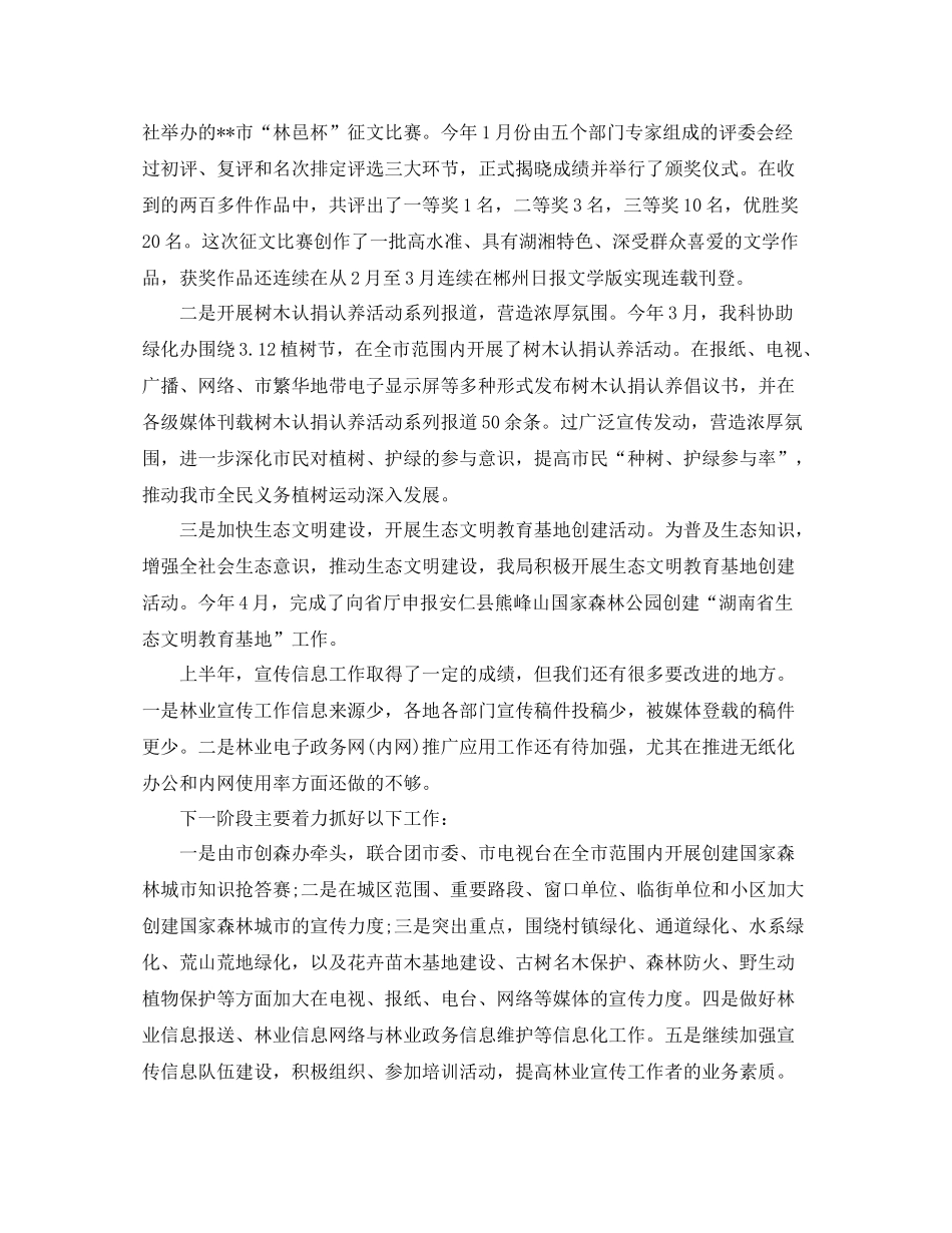 宣传半年工作总结结尾例文_第3页