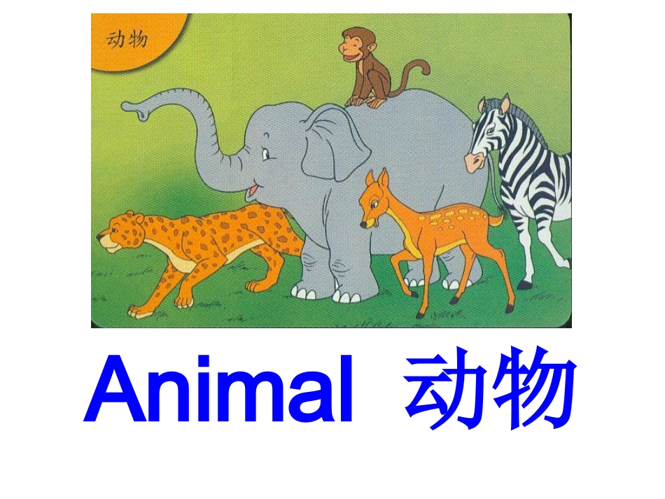 外研社小学英语第二册Module_7_Unit_1_There_is_a_cat_in_the_tree_第2页