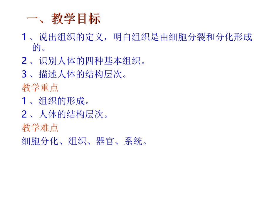 动物体的结构层次复件_第2页