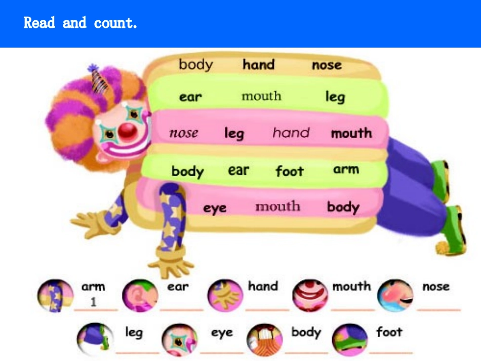 三年级英语上册Unit3Lookatme第6课时_第2页