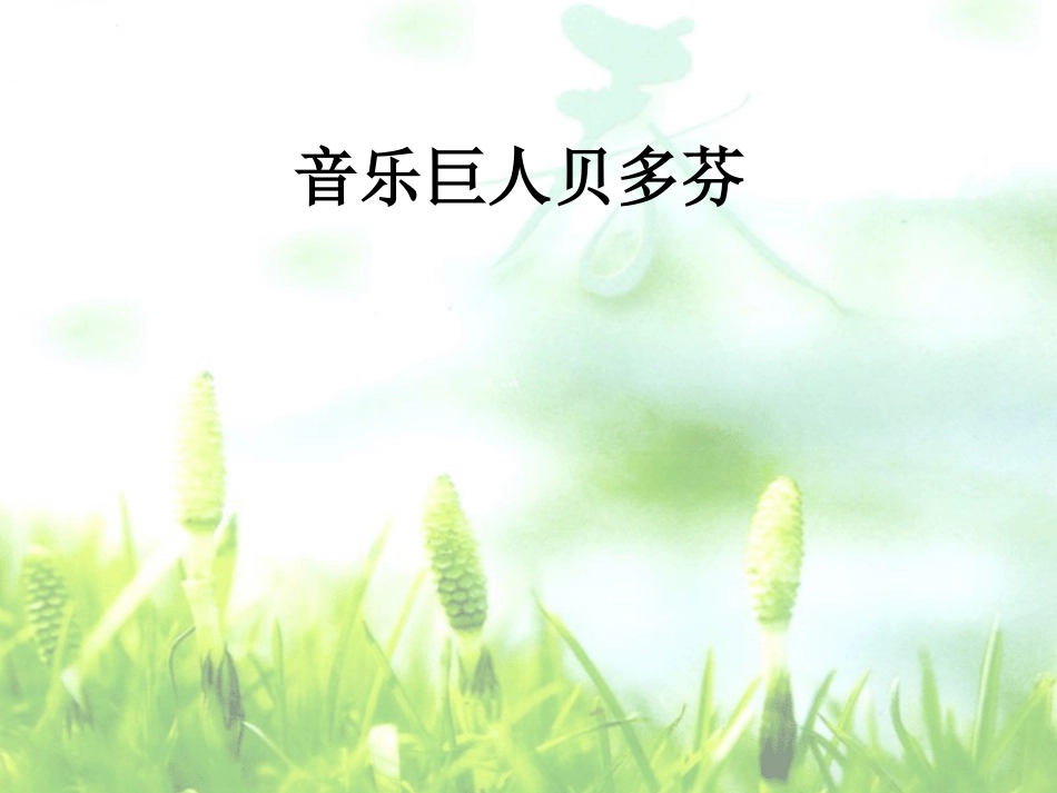 _音乐巨人贝多芬_第1页