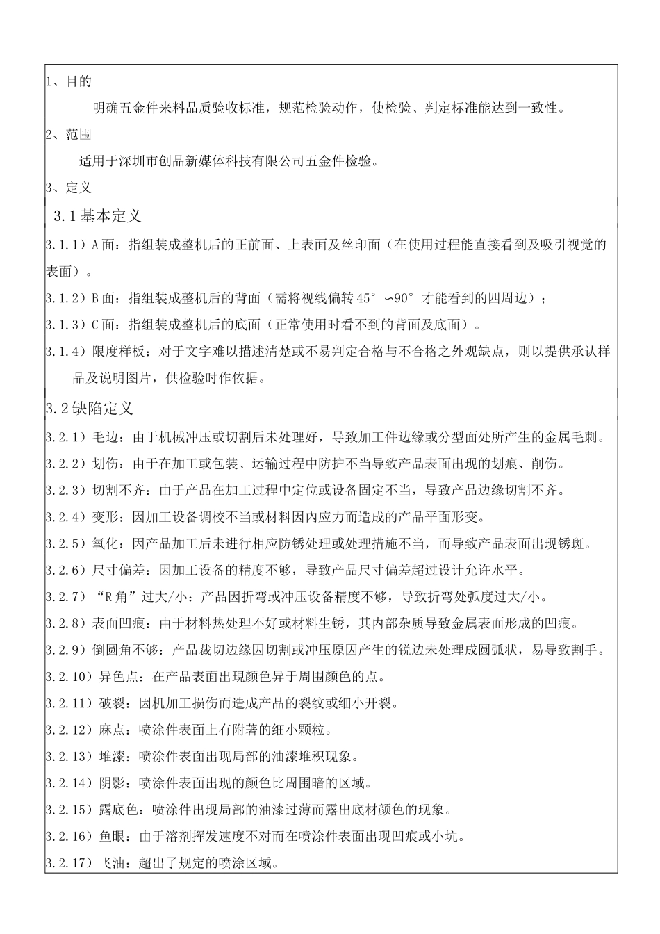 五金件检验标准_第2页