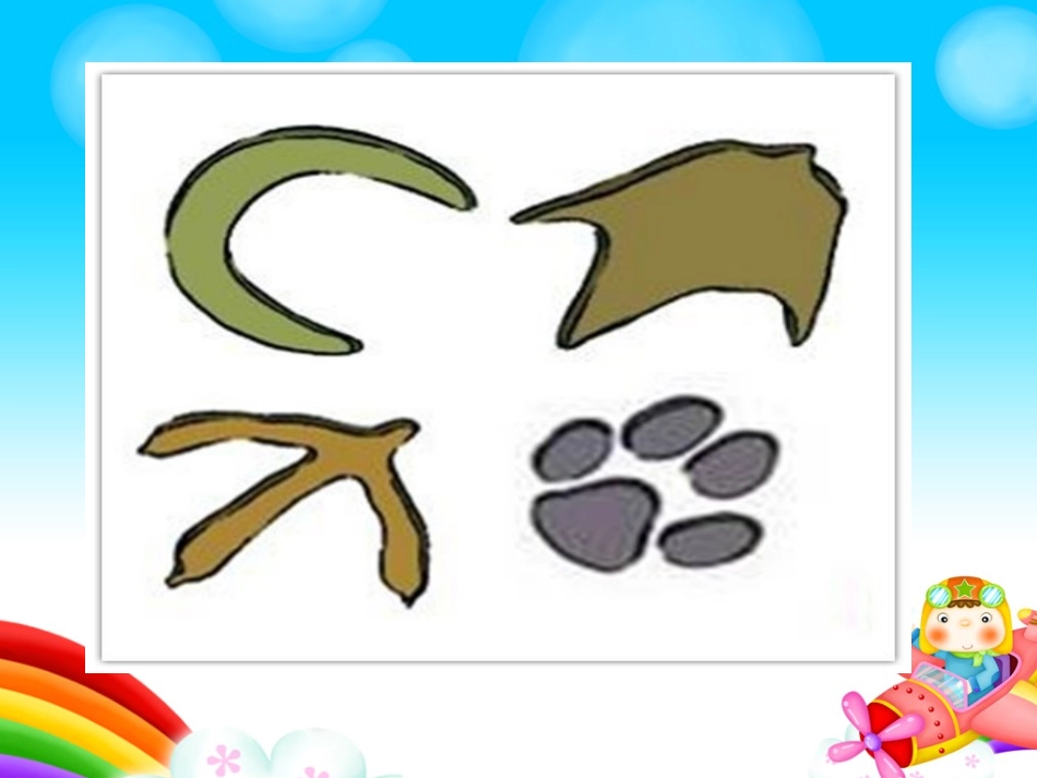 我的脚印PPT布置_第2页