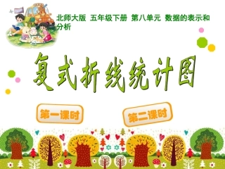 课件2：复式折线统计图