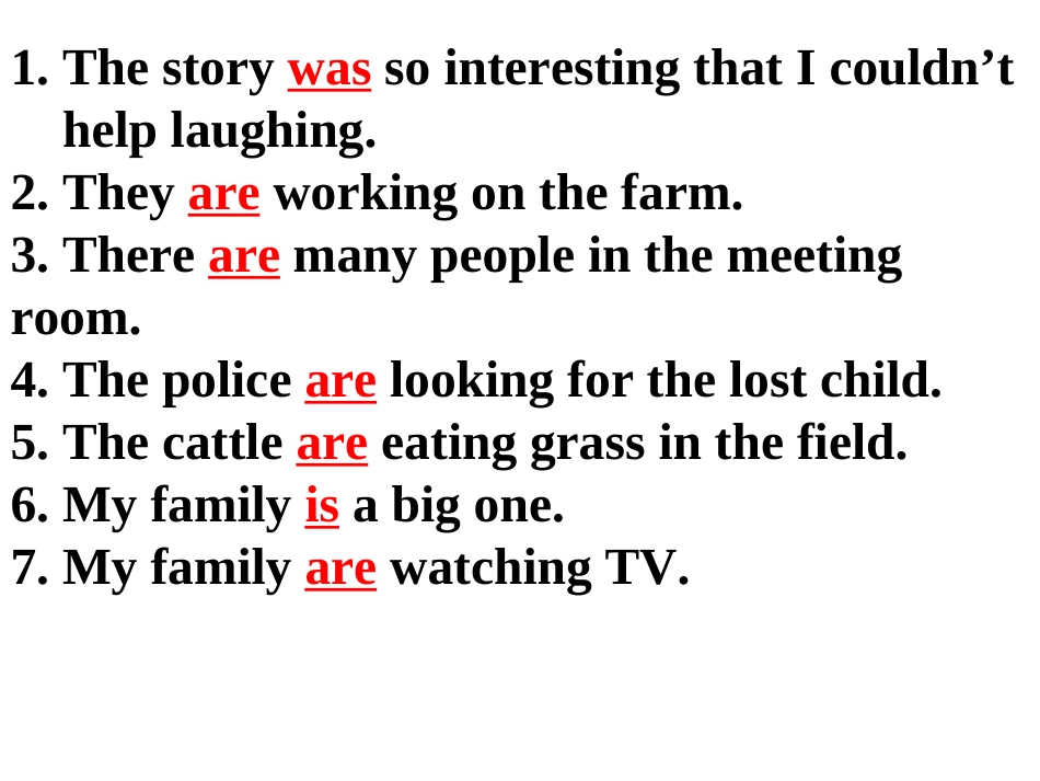 主谓一致课件_第2页