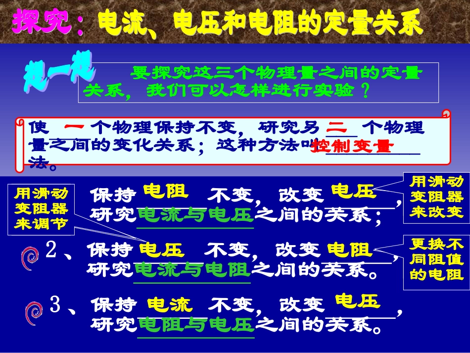 电流、电压和电阻的关系_第3页