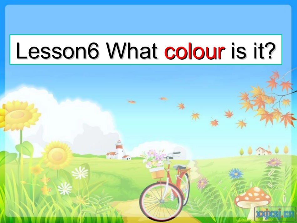 接力版三年级下册Lesson6Colours课件_第3页