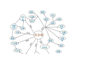 百分率思维导图