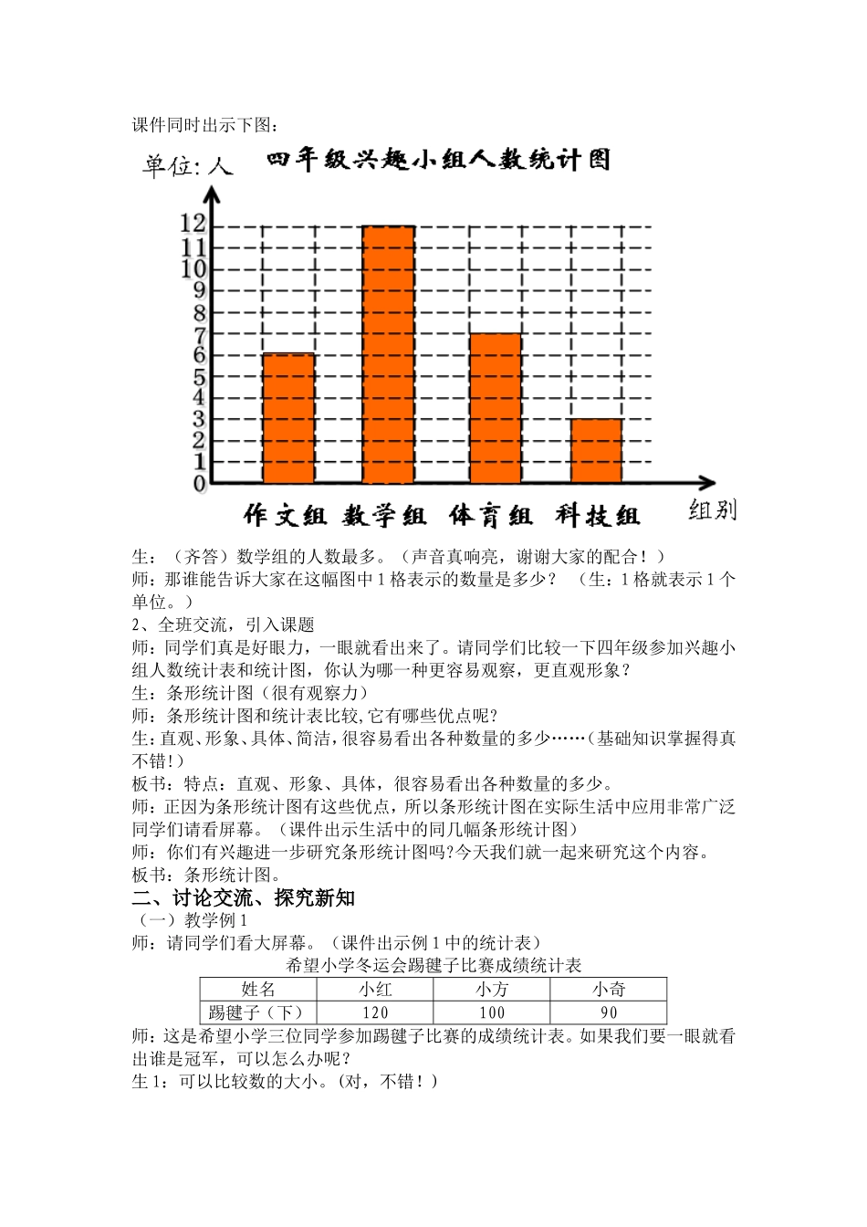 《条形统计图》教案1_第2页