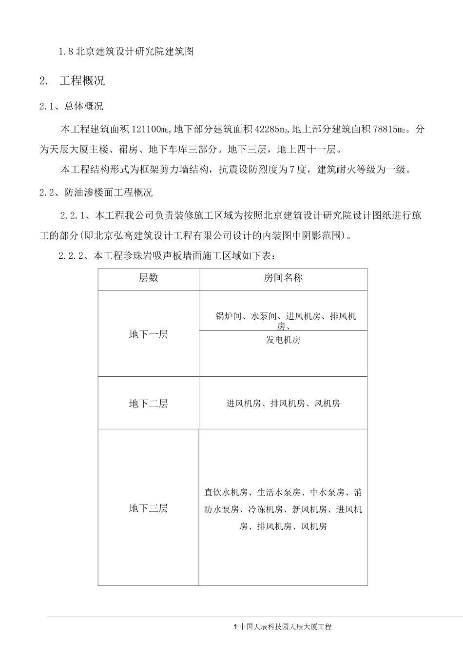 珍珠岩吸声板施工方案_第2页