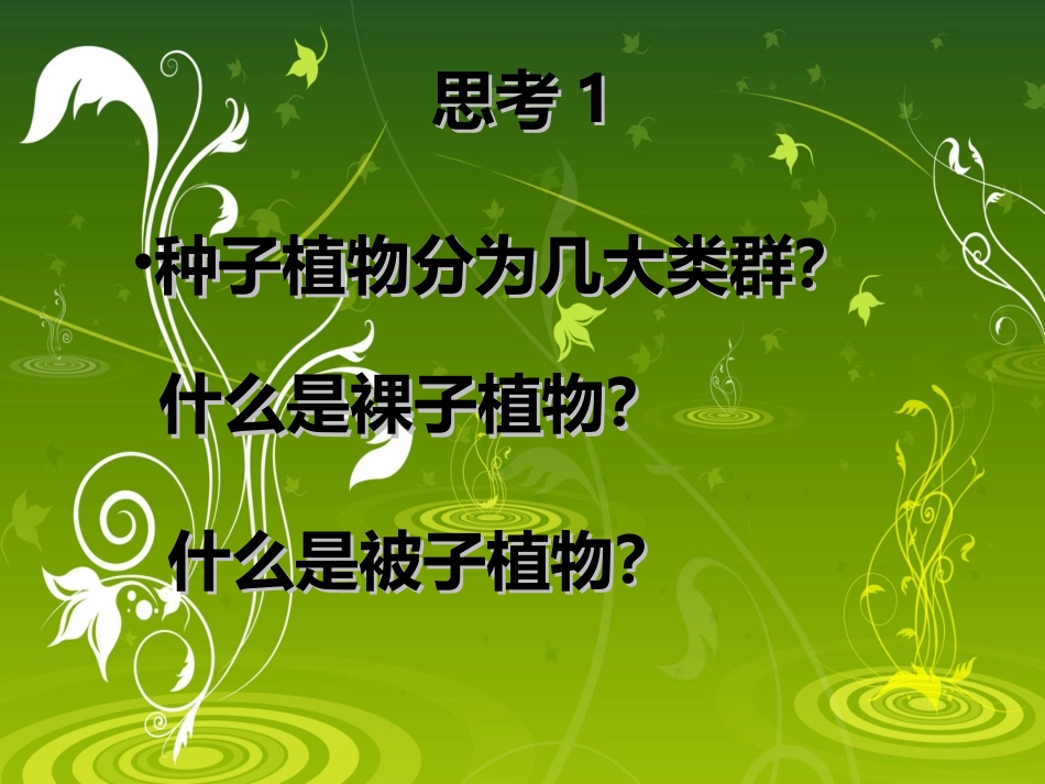 第15课时25常见的植物裸子植物与被子植物_第2页