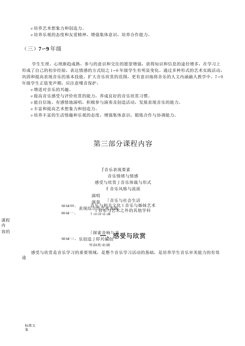音乐课程目标几个学段目标_第3页