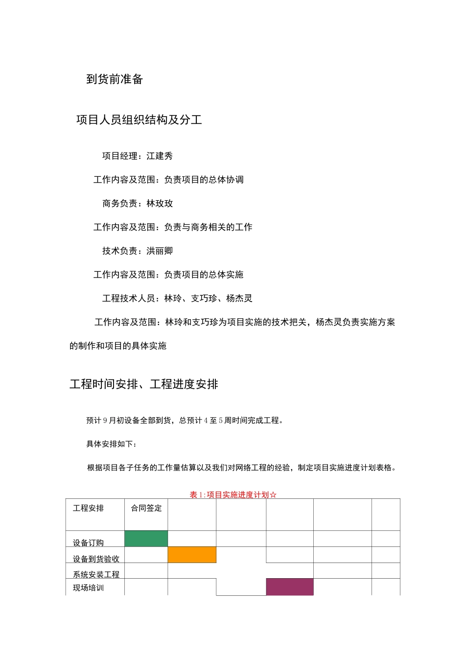 网络系统集成项目实施方案_第3页
