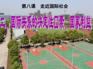 国际关系的决定因素2