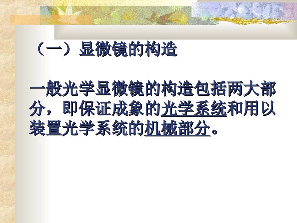显微镜的使用方法课件_第3页