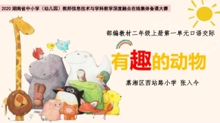 有趣的动物张入今