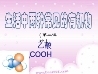 高一化学生活中两种常见的有机物乙酸课件