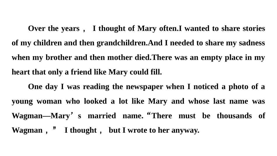 -版：（全国）必修一UnitFriendship-WarmingUp，Pre-reading&Reading（步步高）_第3页