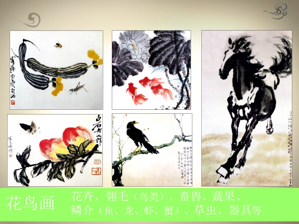 第2课中国花鸟画与西方静物画_第3页