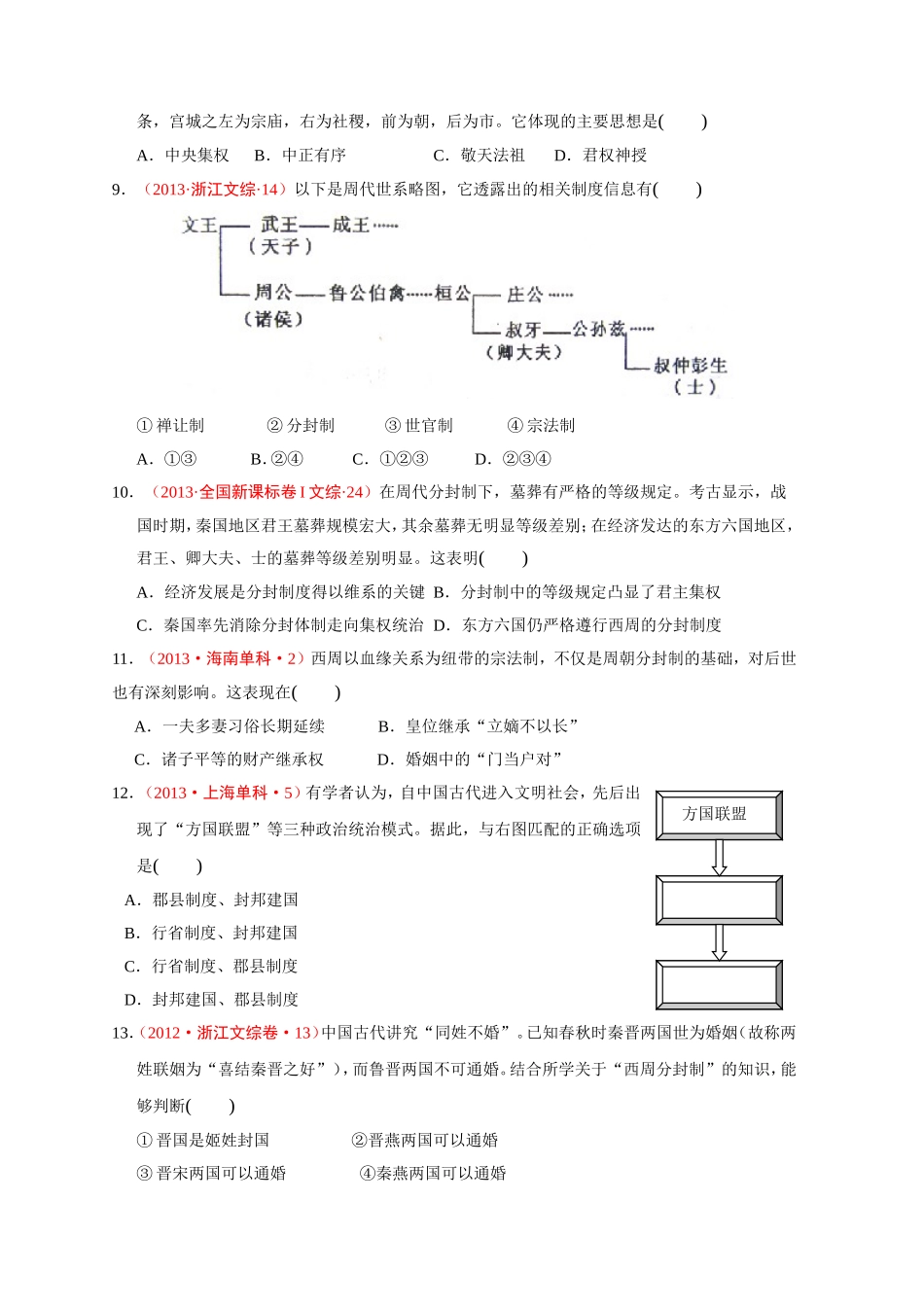 第1课夏、商、西周的政治制度_第2页