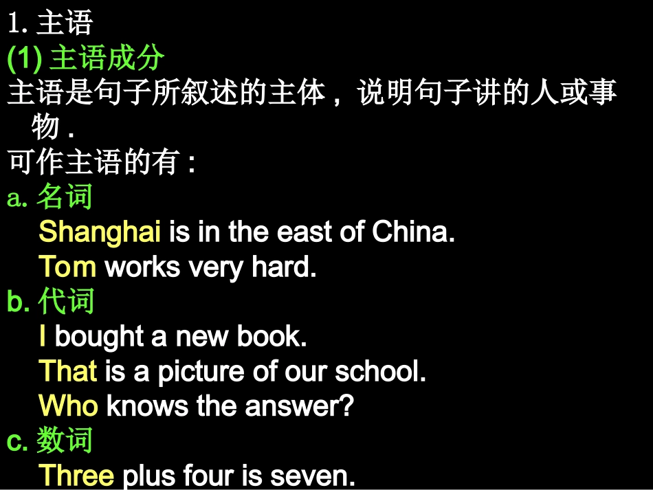 2015级高一年级句子成分课件 (2)_第3页