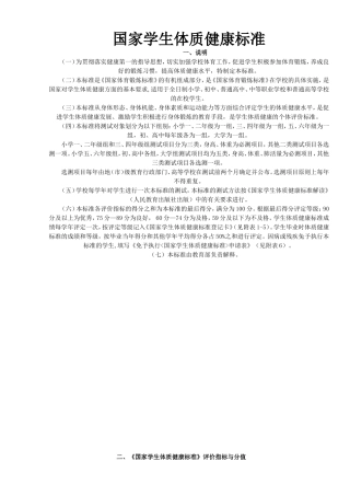 国家学生体质健康标111