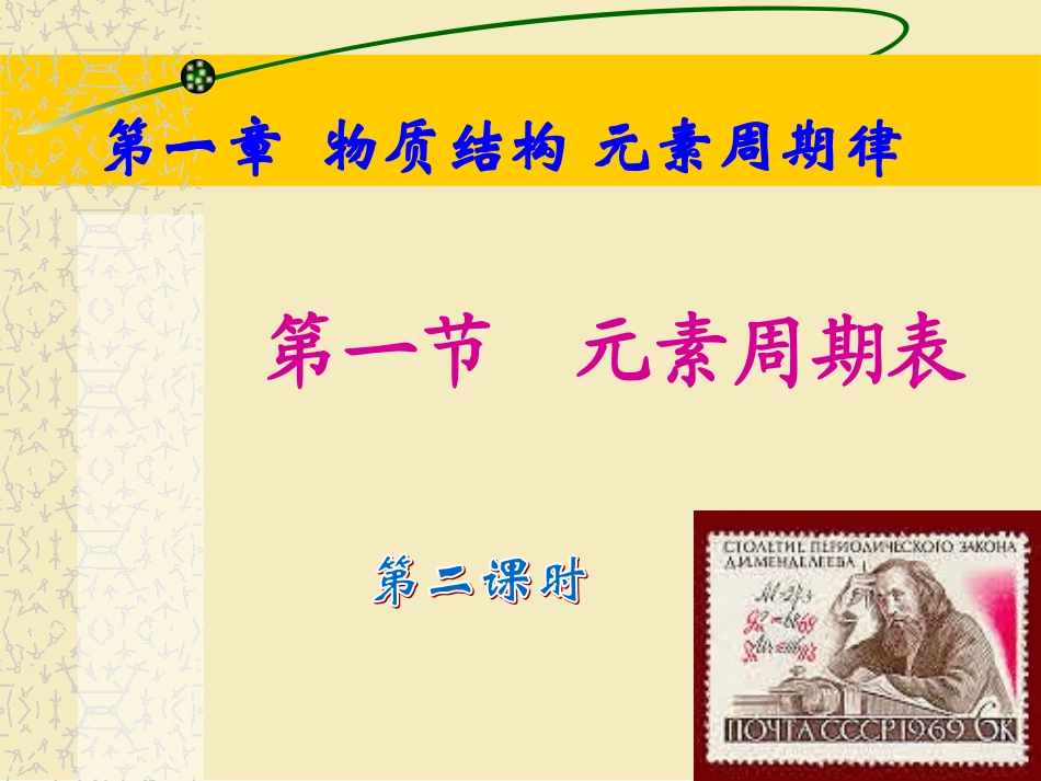 高一化学必修二第一章第一节《元素周期表》第二课时课件2[1]_第1页